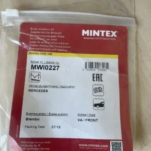 1X MERCEDES V-CLASS FRONT BRAKE PAD WEAR SENSOR WARNING INDICATOR MINTEX MWI0227