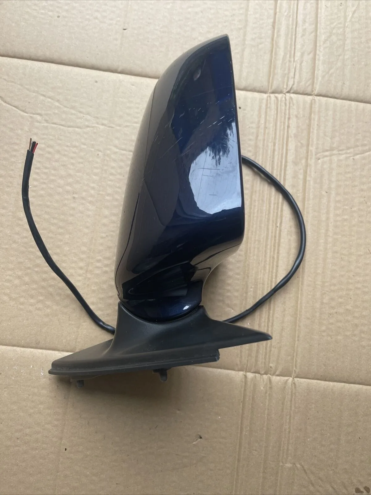 AUDI A4 RIGHT DRIVE SIDE DOOR ELECTRIC WING MIRROR E1010681 MISSING CONNECTOR - Image 2
