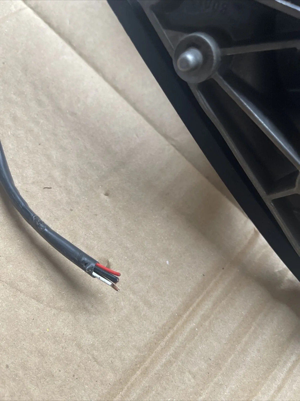 AUDI A4 RIGHT DRIVE SIDE DOOR ELECTRIC WING MIRROR E1010681 MISSING CONNECTOR - Image 7
