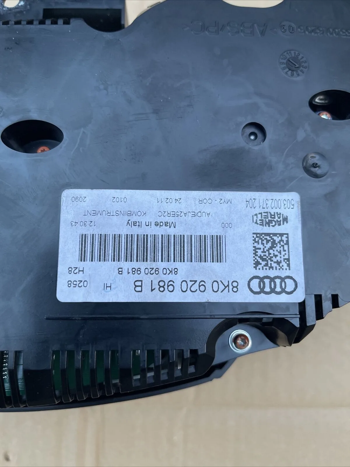 AUDI A4 S4 B8 8K 2008-2015 SPEEDOMETER INSTRUMENT CLUSTER 248103VU1A 5550016205 - Image 6