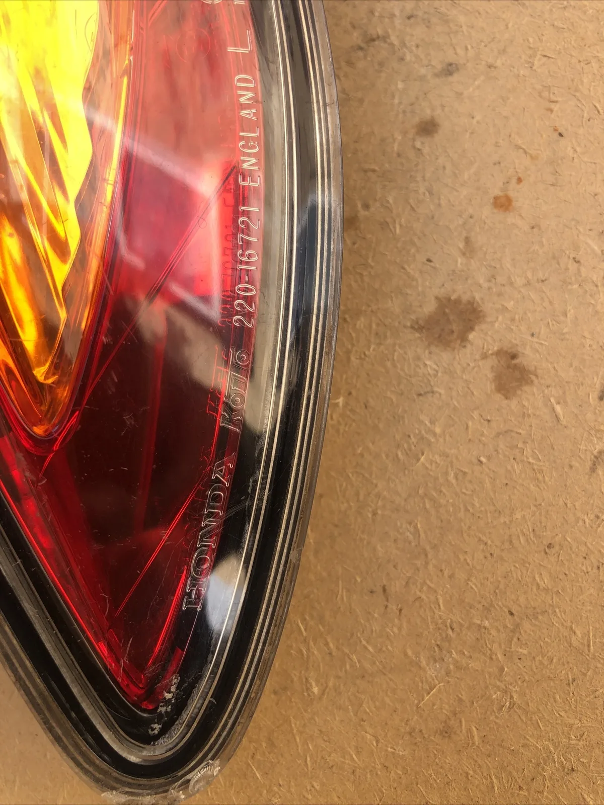 HONDA CIVIC 2005-2012 LEFT PASSENGER SIDE REAR TAIL LIGHTS 22016721 - Image 2