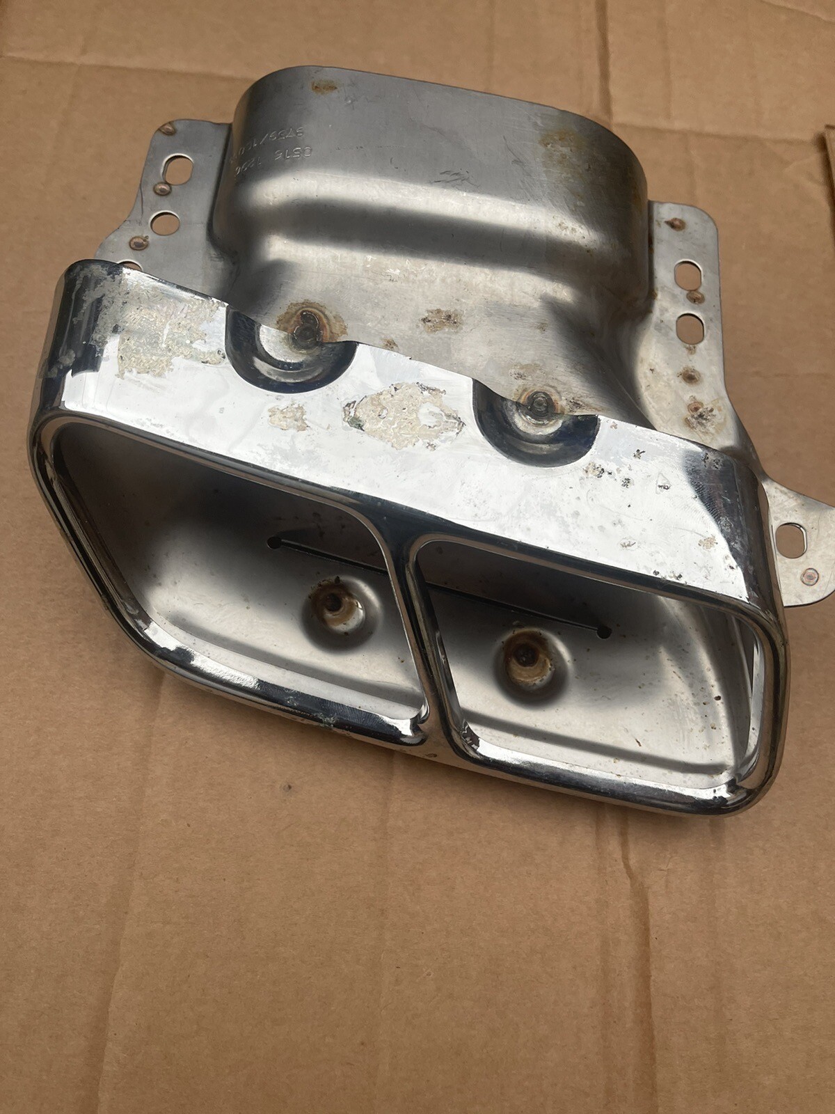 MERCEDES A-CLASS W176 2013-2018 AMG REAR RIGHT SIDE EXHAUST COVER A1764900427 - Image 5