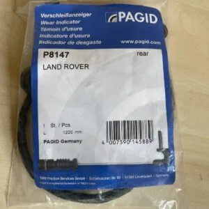 PAGID P8147 Warning Contact, Rear Brake Pad Wear Fit Land Rover