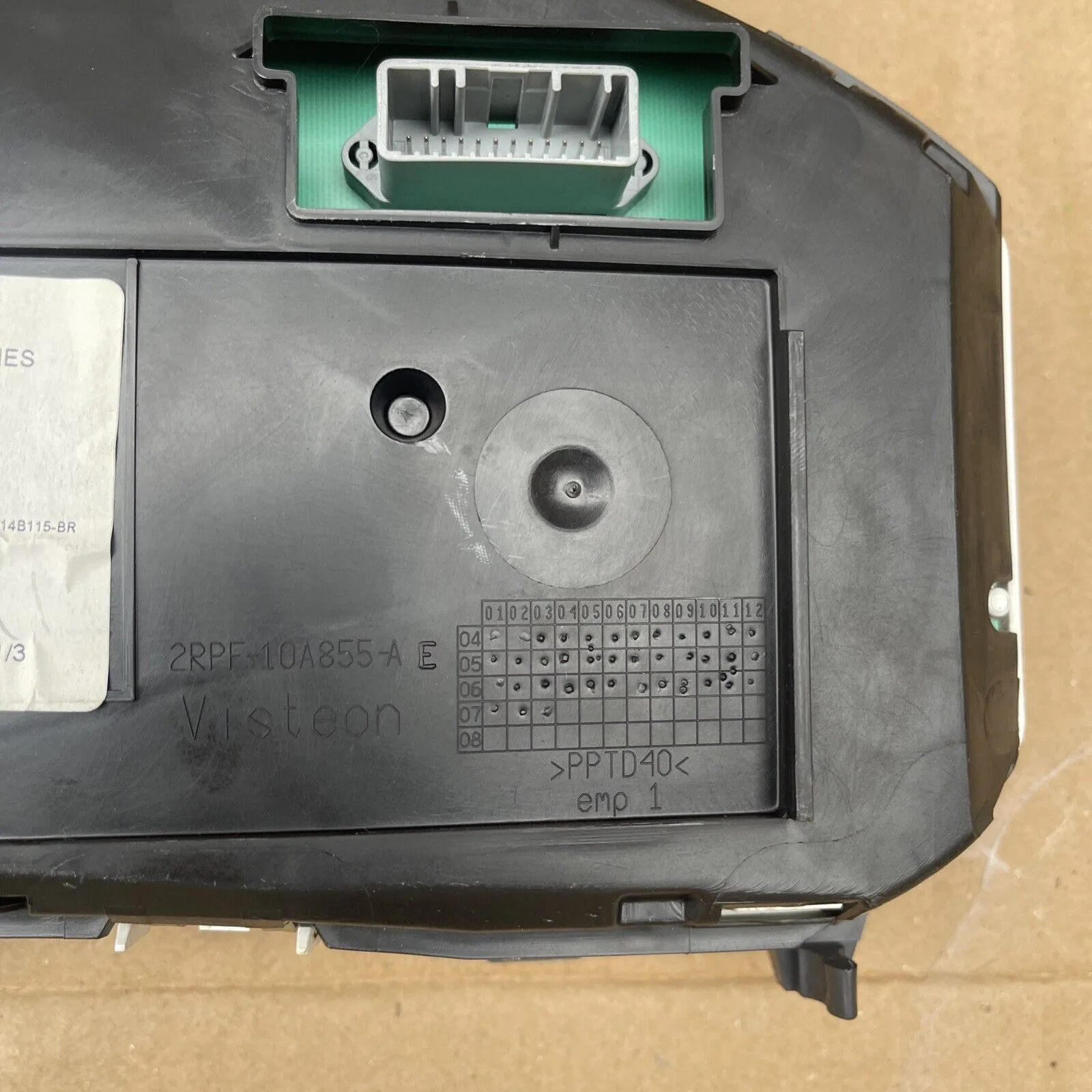 RENAULT CLIO 08-14 SPEEDOMETER CLOCK INSTRUMENT CLUSTER 8200628777H 2RPF10A855 - Image 4
