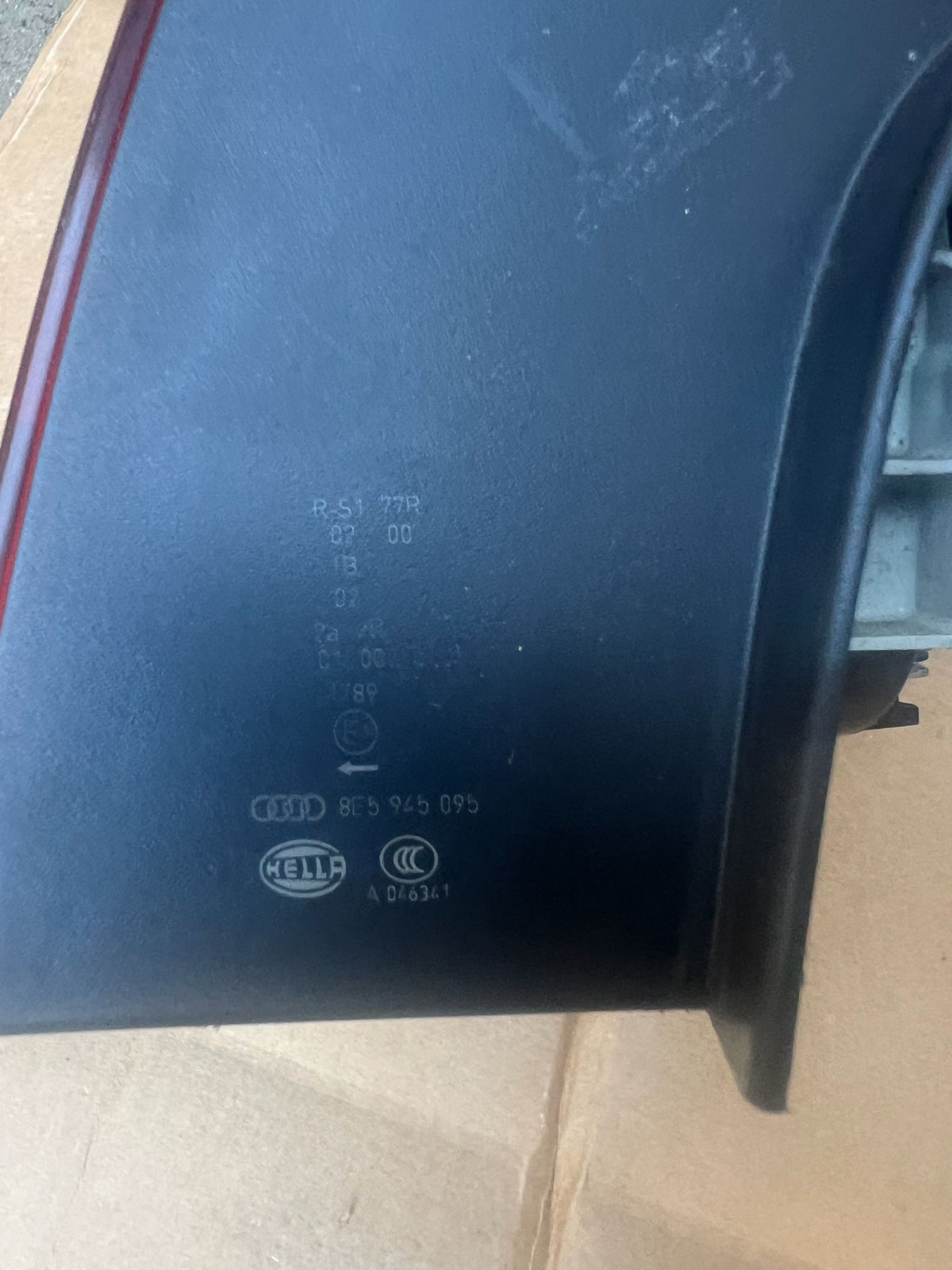AUDI A4 2006 LEFT PASSENGER SIDE REAR TAIL LIGHT 96503701 L965069 965083 - Image 5