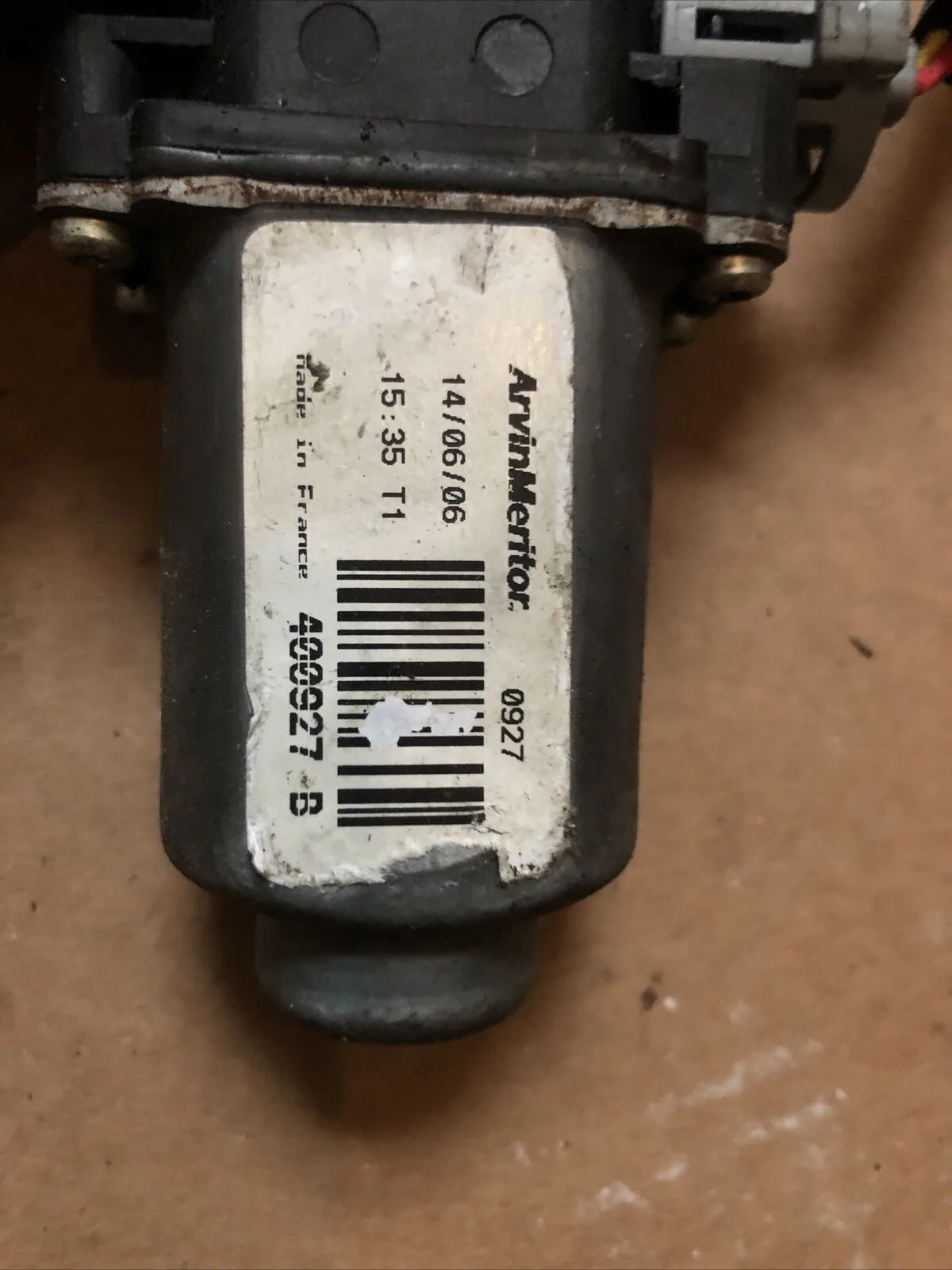 NISSAN NOTE 2006-2014 LEFT PASSENGER SIDE FRONT WINDOW REGULATOR 400927B - Image 3