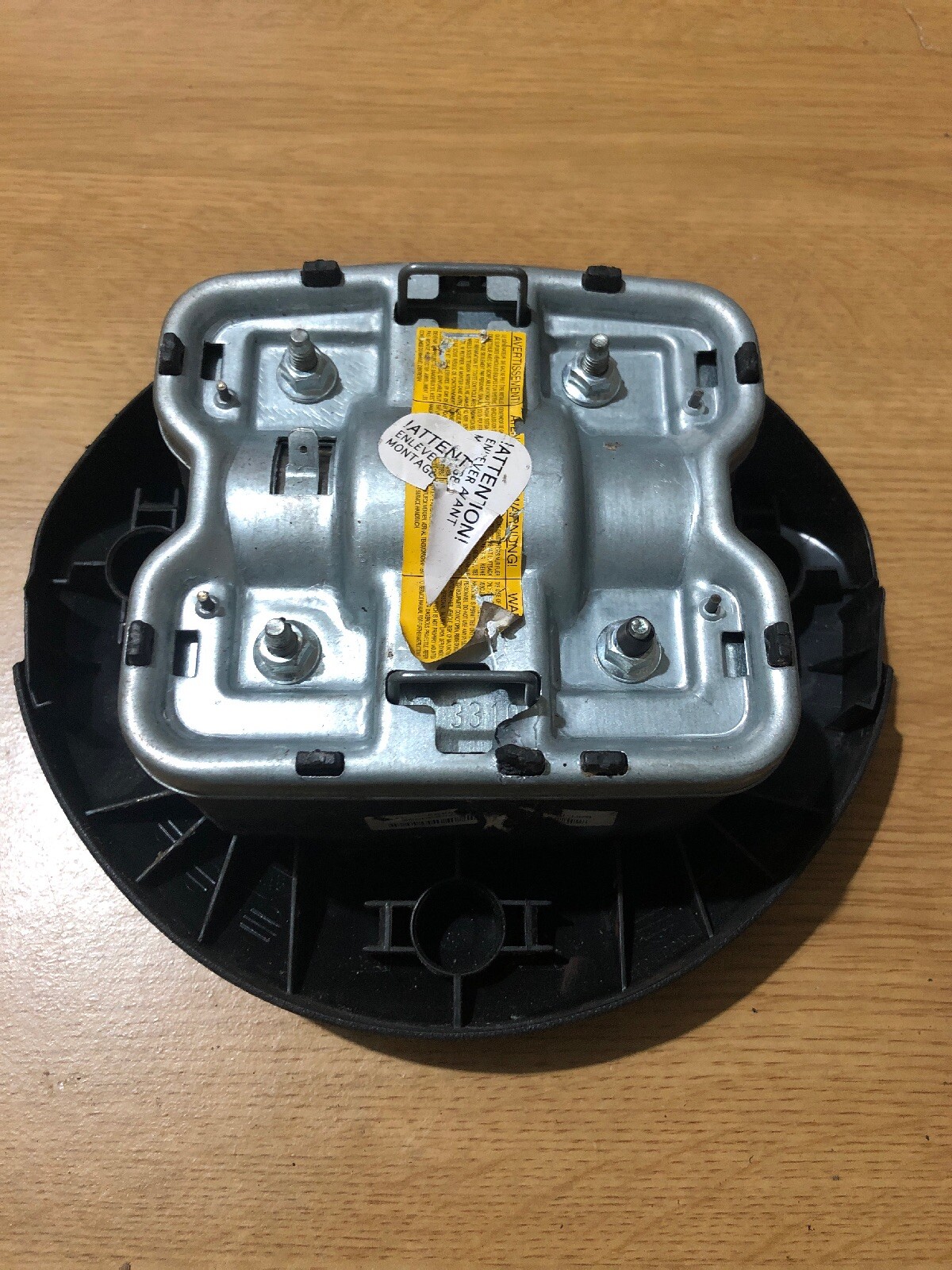 RENAULT CLIO MK3 2005-2012 DRIVER AIRBAG STEERING WHEEL 8200677493 360C01380280 - Image 5