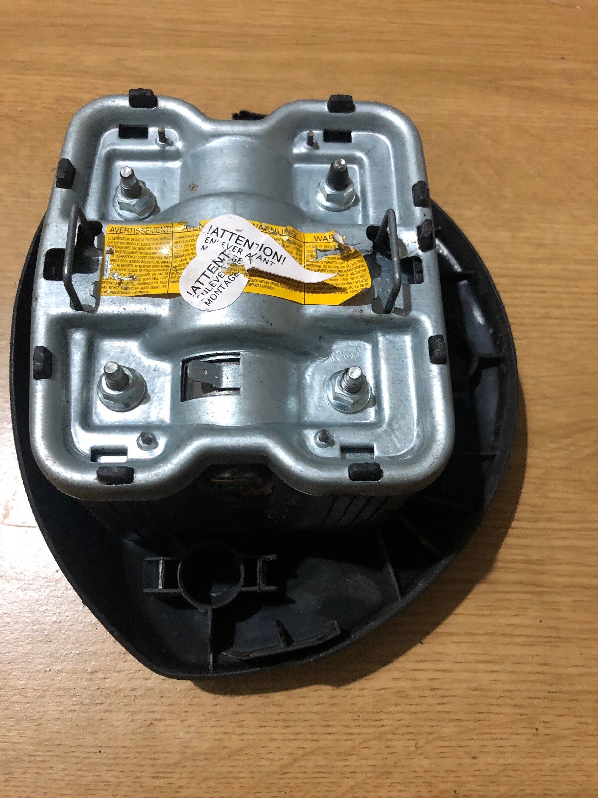 RENAULT CLIO MK3 2005-2012 DRIVER AIRBAG STEERING WHEEL 8200677493 360C01380280 - Image 8
