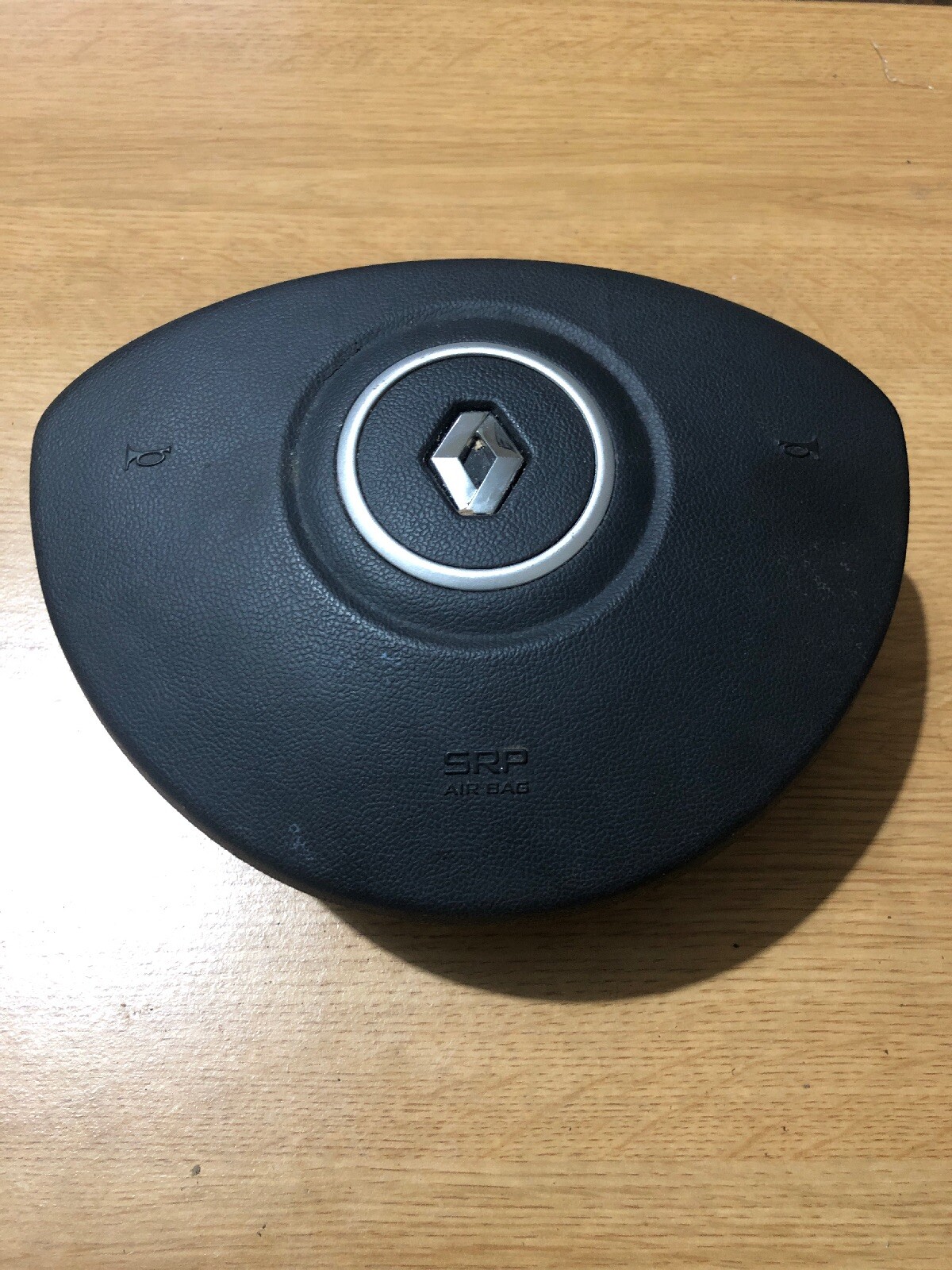 RENAULT CLIO MK3 2005-2012 DRIVER AIRBAG STEERING WHEEL 8200677493 360C01380280
