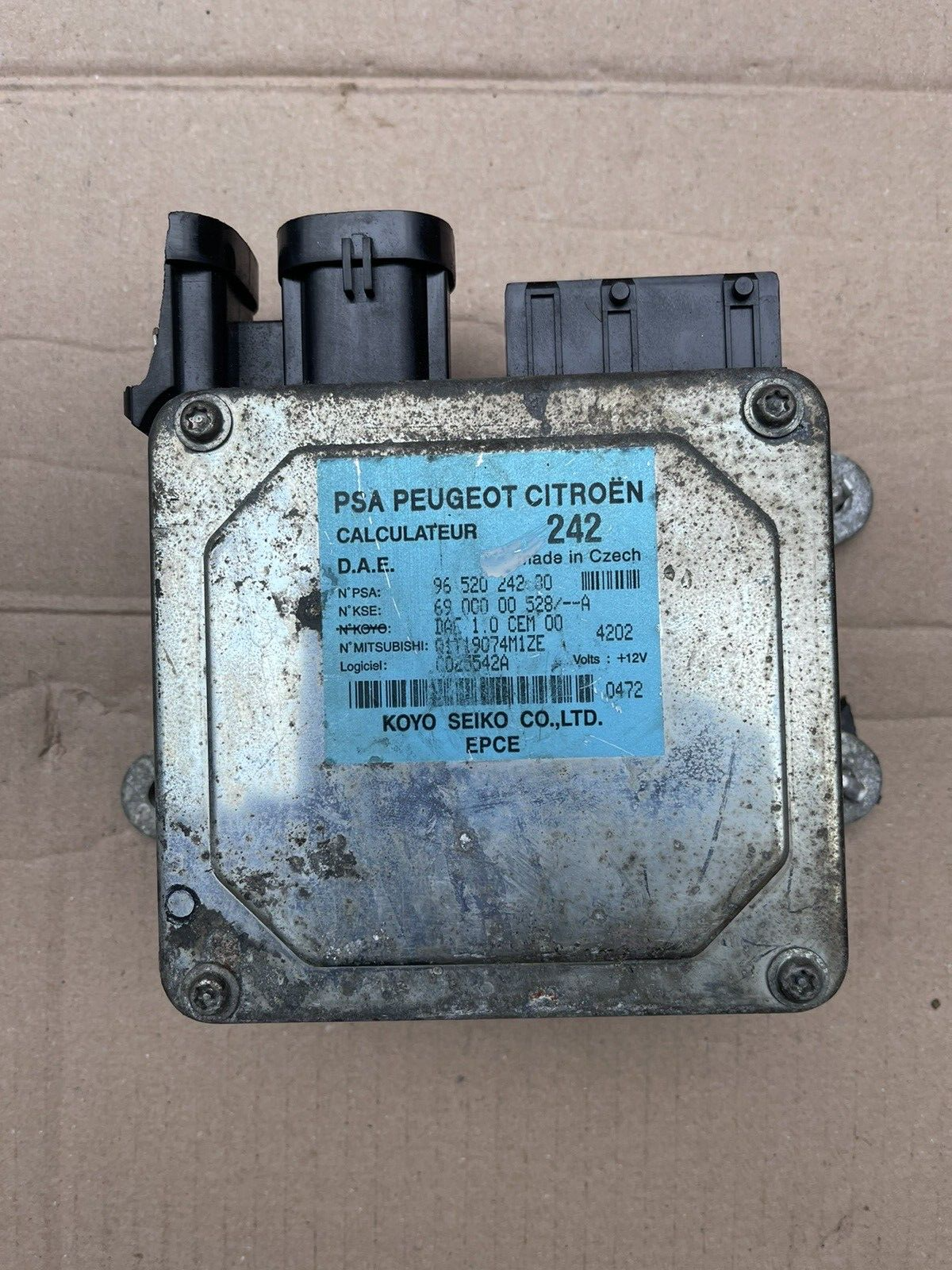 CITROEN C2 C3 STEERING CONTROL UNIT 9652024280 6900000528
