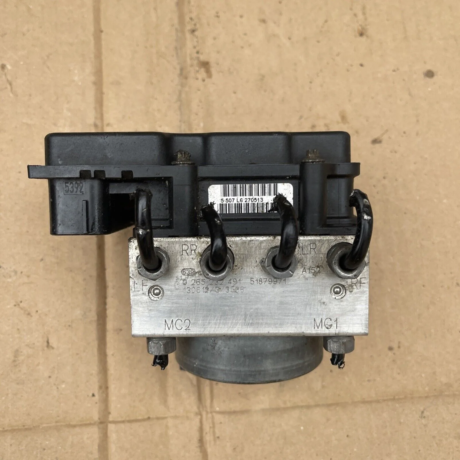 PEUGEOT CITROEN FIAT ABS PUMP CONTROL UNIT 0265232491 51879971 0265801079 - Image 2