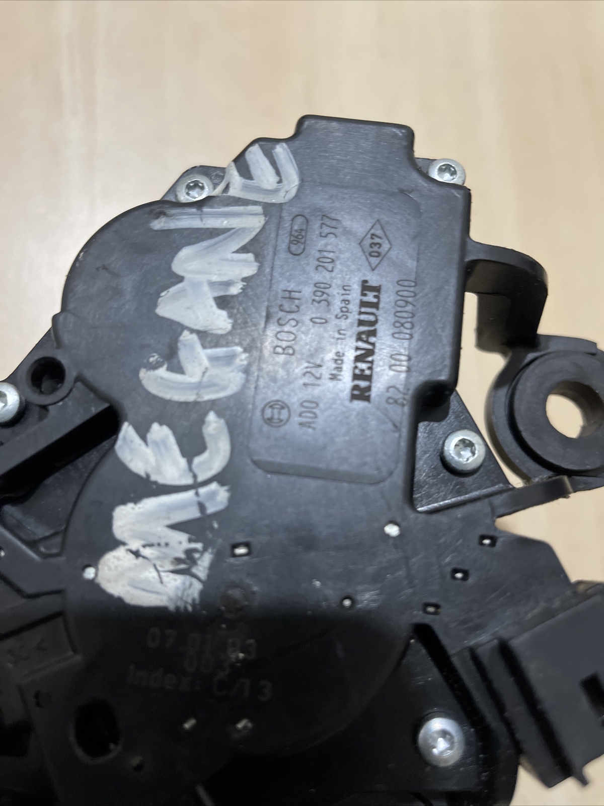 RENAULT MEGANE Mk2 TAILGATE REAR WIPER MMOTOR 8200080900 - Image 6
