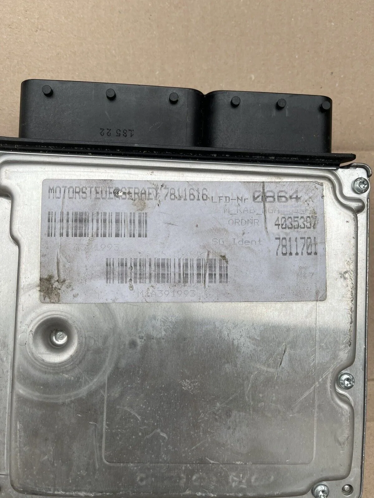 BMW 3 E90 E91 2005-2012 ENGINE CONTROL UNIT MODULE 0281015042 DDE781170101 - Image 5