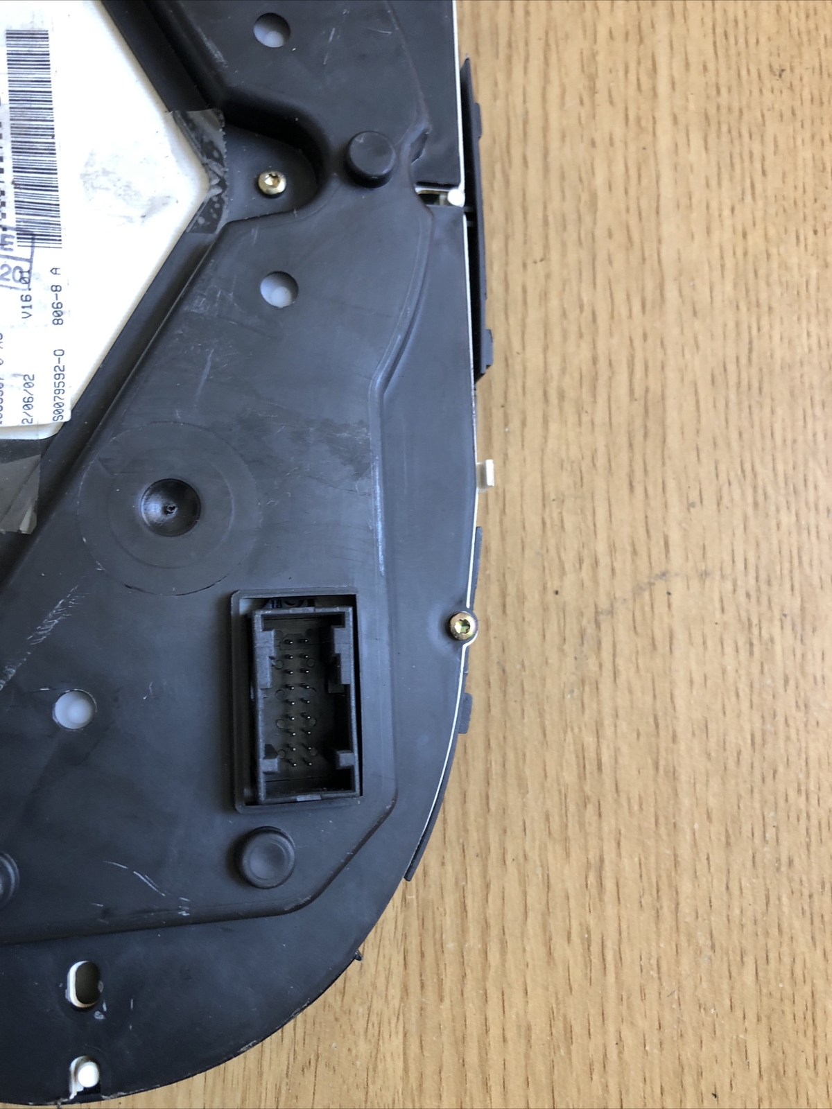 PEUGEOT 307 SPEEDOMETER INSTRUMENT CLUSTER CLOCK P9636708880-E05 - Image 7