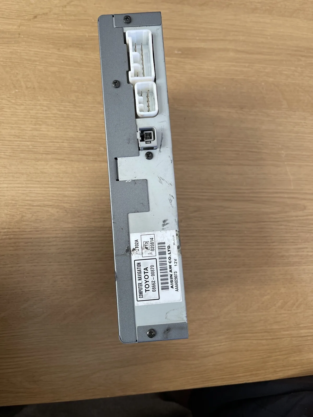 TOYOTA AVENSIS COROLLA VERSO RAV4 DVD NAVIGATION SYSTEM UNIT 0866200870 - Image 5