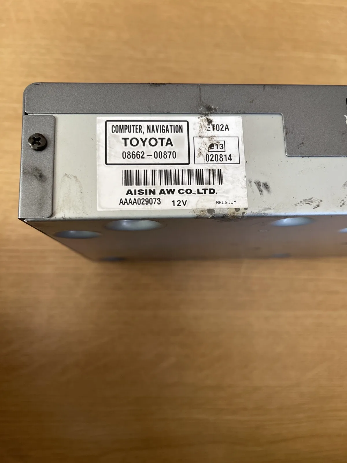 TOYOTA AVENSIS COROLLA VERSO RAV4 DVD NAVIGATION SYSTEM UNIT 0866200870 - Image 6