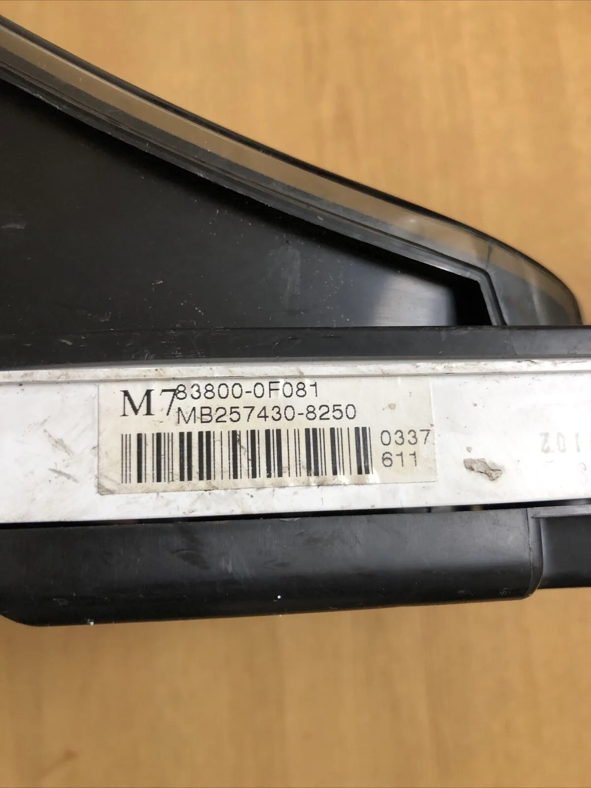 TOYOTA COROLLA VERSO SPEEDOMETER INSTRUMENT CLUSTER CLOCK OEM 83800-0F081 - Image 6
