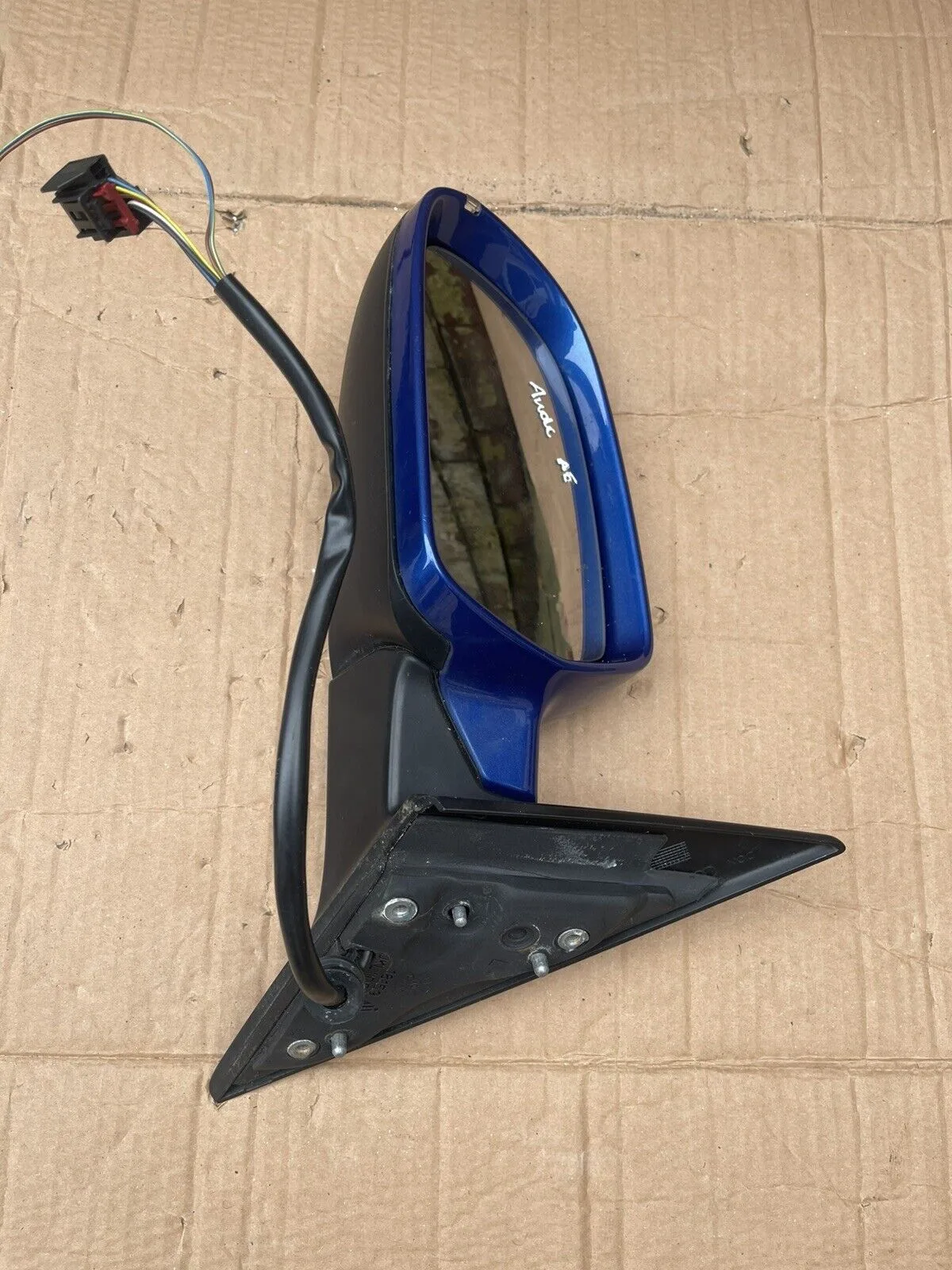 AUDI A4 A5 07-16 LEFT PASSENGER SIDE FRONT DOOR ELECTRIC WING MIRROR E1021053 - Image 4