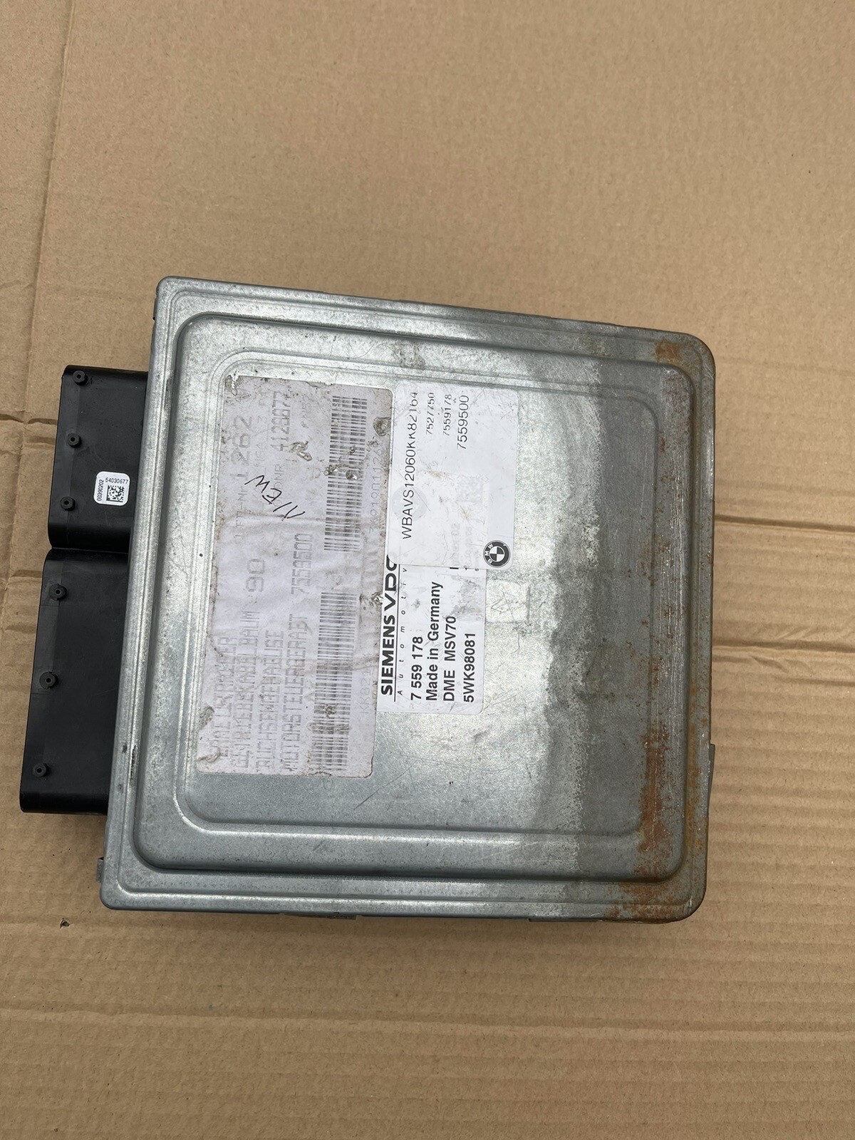 BMW 3 E90 E91, 5 E60 E61 ENGINE CONTROL MODULE UNIT ECU 7559178 5WK98081 MSV70 - Image 9