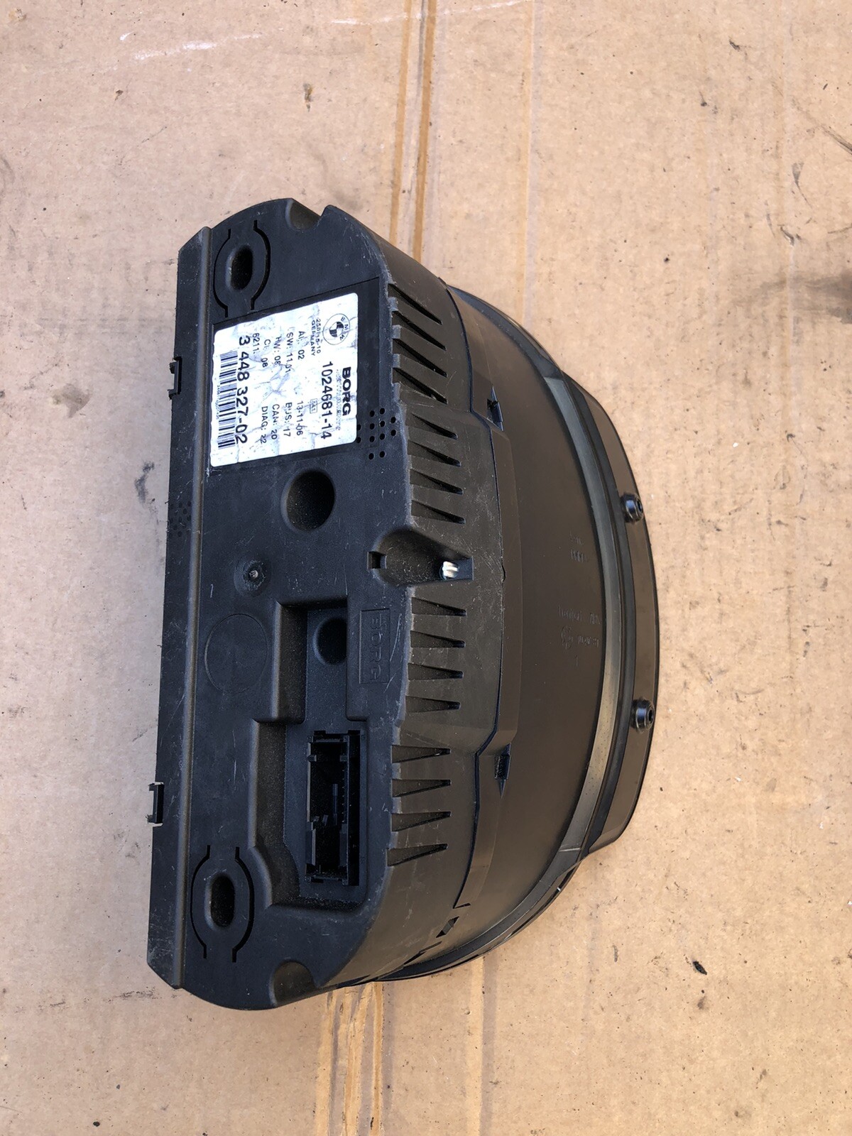 BMW X3 E83 SPEEDOMETER INSTRUMENT CLUSTER 344832702 3448327-02 - Image 3