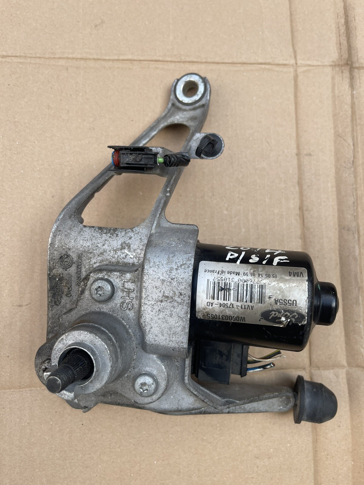 FORD B-MAX 2012-2024 PASSENGER SIDE FRONT WIPER MOTOR WITH LINKAGE AV1117504AD - Image 4