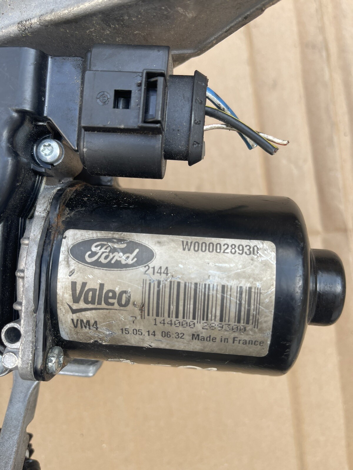FORD B-MAX 2012-2024 PASSENGER SIDE FRONT WIPER MOTOR WITH LINKAGE AV1117504AD - Image 7