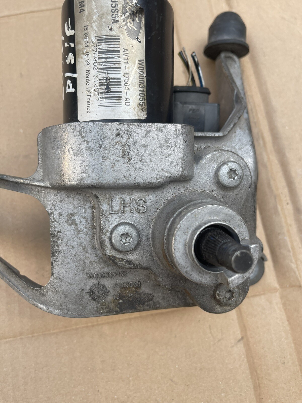 FORD B-MAX 2012-2024 PASSENGER SIDE FRONT WIPER MOTOR WITH LINKAGE AV1117504AD - Image 9