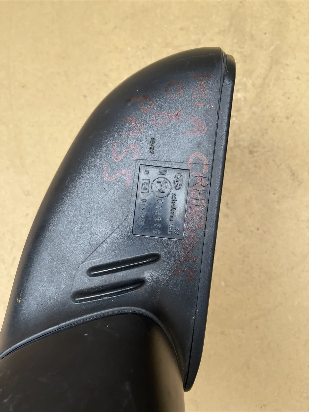 KIA CARENS II 2006-2012 FRONT PASSENGER SIDE DOOR ELECTRIC WING MIRROR E4022576 - Image 5