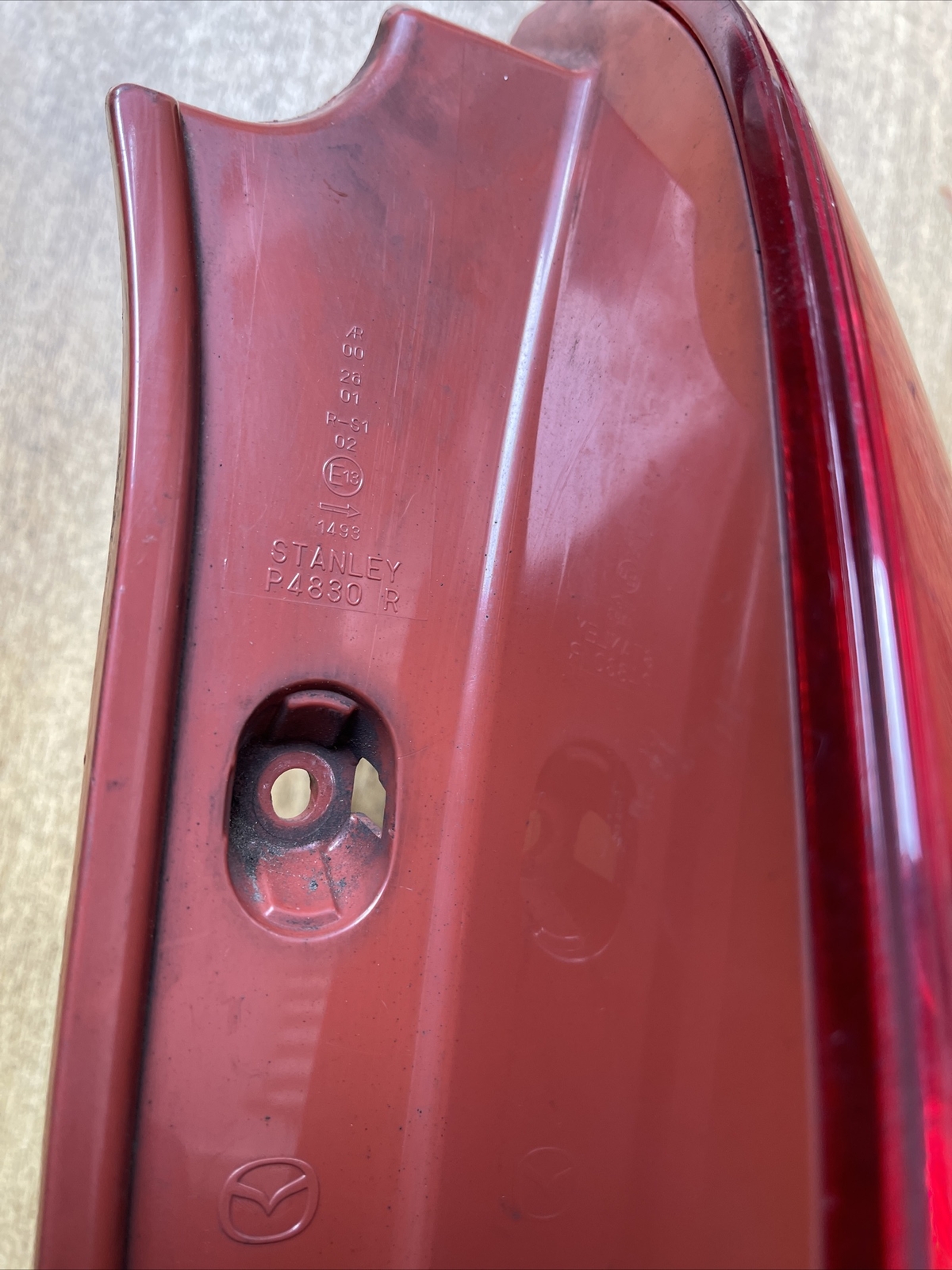 MAZDA 5 2005-2010 RIGHT SIDE DRIVER REAR TAIL LIGHTS C23551150 - Image 10