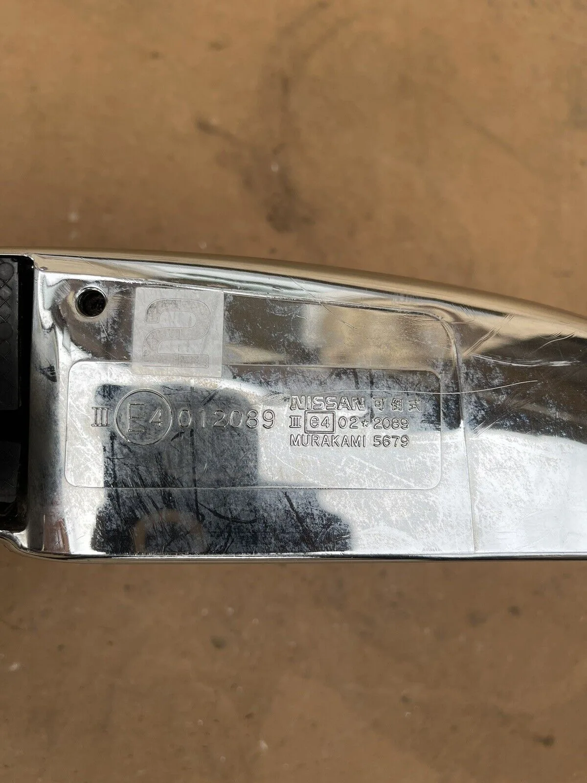 NISSAN NAVARO LEFT PASSENGER SIDE DOOR ELECTRIC WING MIRROR E4012089 - Image 6