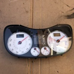 PEUGEOT 307 1.6 HDI PETROL SPEEDOMETER SPEEDO CLOCKS OEM P9663648680 F00