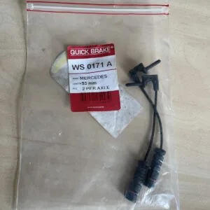 WARNING CONTACT BRAKE PAD WEAR FOR MERCEDES BENZ CLK C208 WS0171A