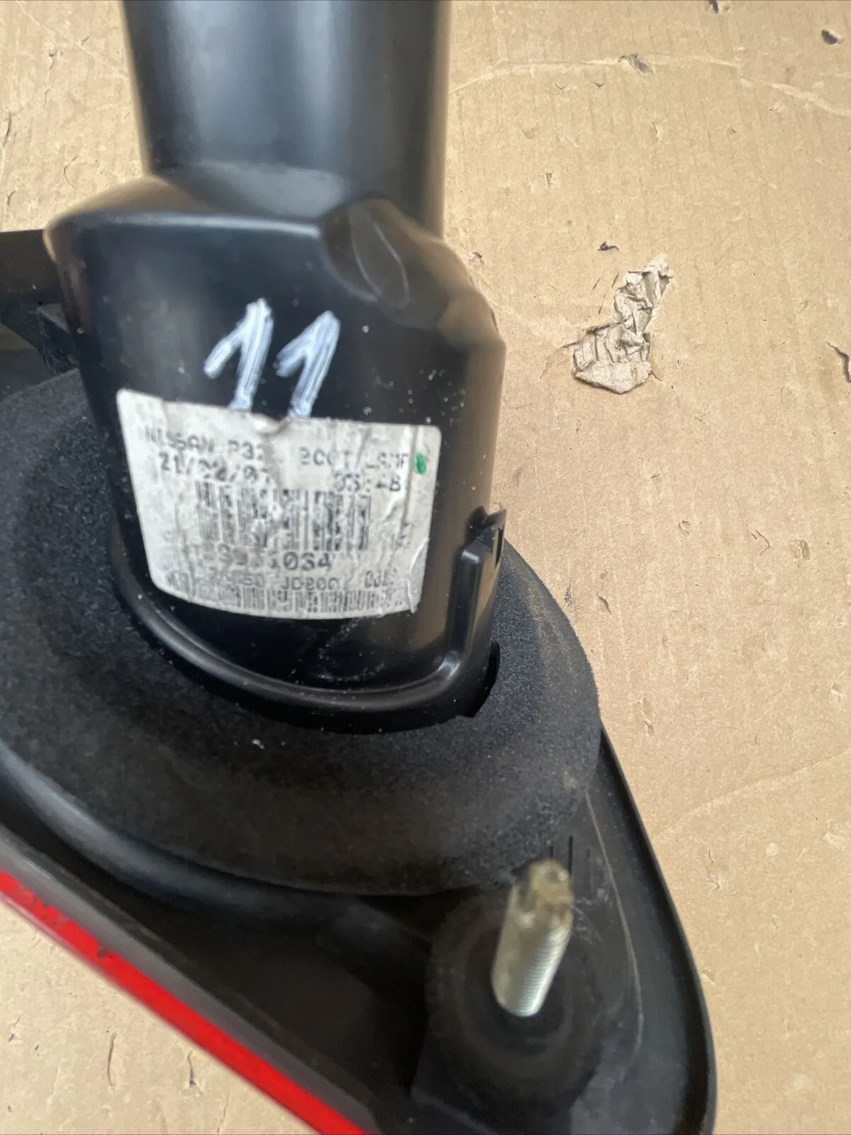 NISSAN QASHQAI 2007-2013 RIGHT DRIVER SIDE REAR TAIL LIGHT 89071064 26550JD800 - Image 6