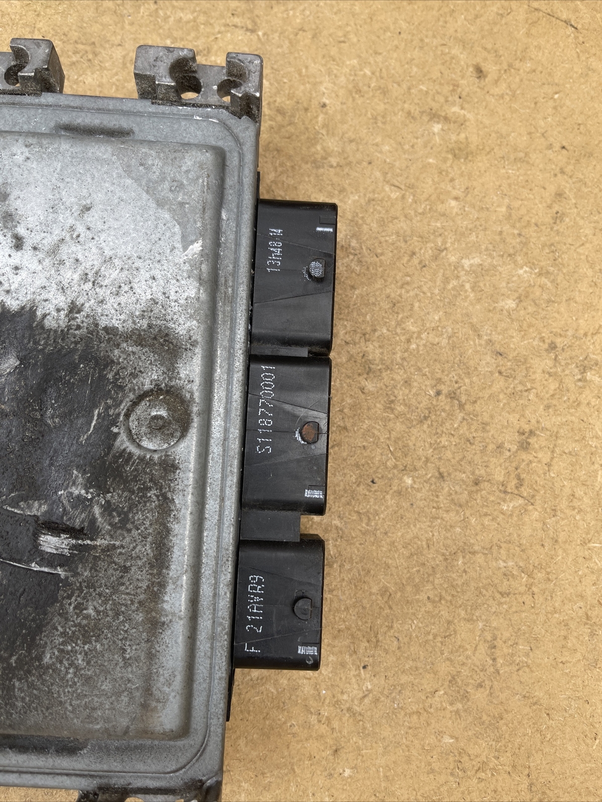 NISSAN QASHQAI ENGINE CONTROL UNIT MODULE ECU SID303 S180033107A 23710JD59C - Image 3