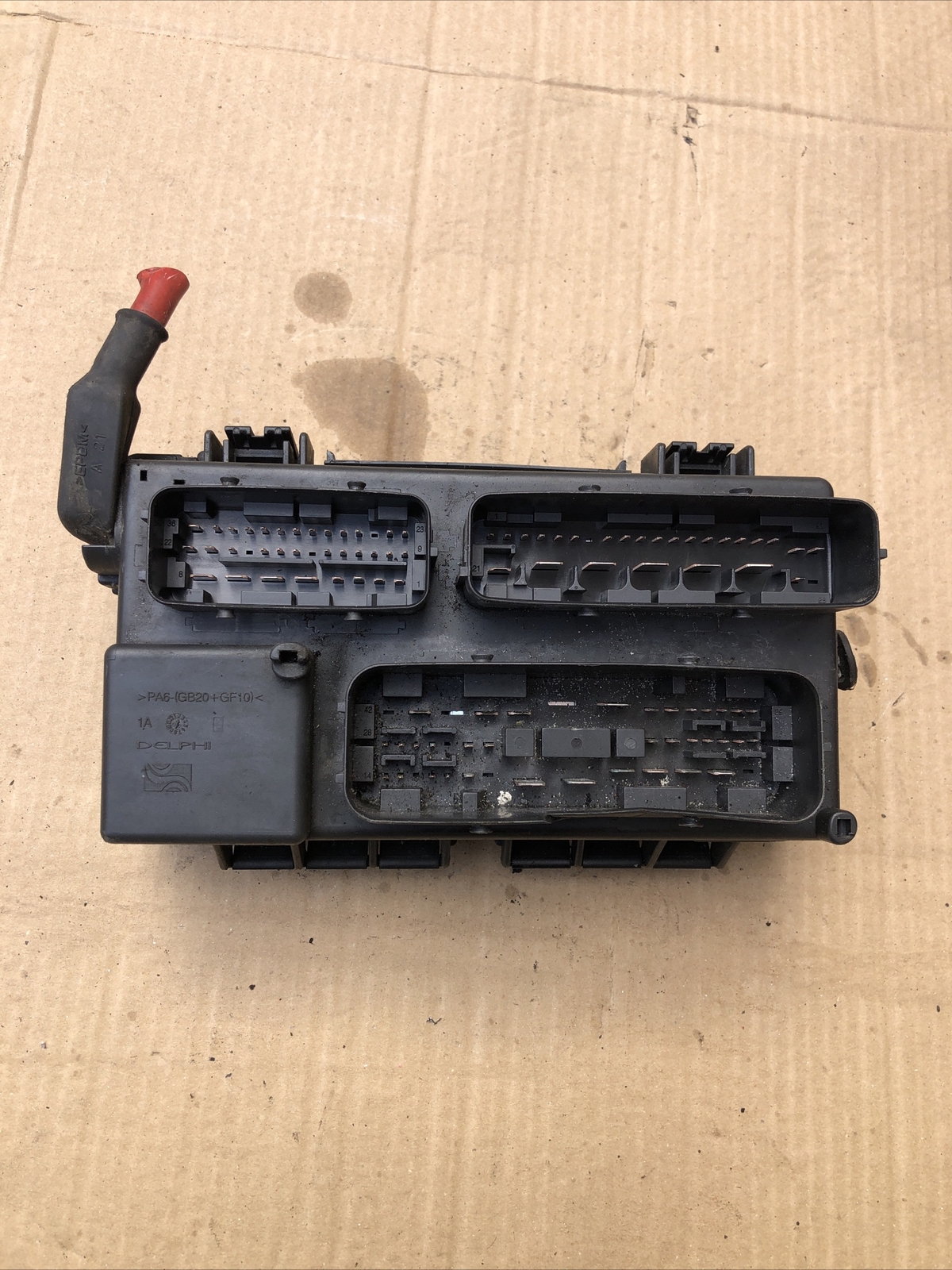 VAUXHALL OPEL CORSA D 2006 2014 FUSE RELAY BOX BODY MODULE 13217392 - Image 8