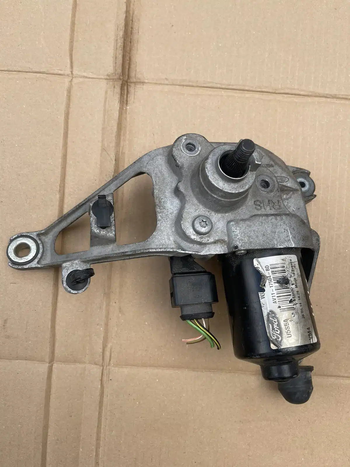 FORD B-MAX 2012-2024 DRIVER SIDE FRONT WIPER MOTOR WITH LINKAGE AV1117504BE - Image 4