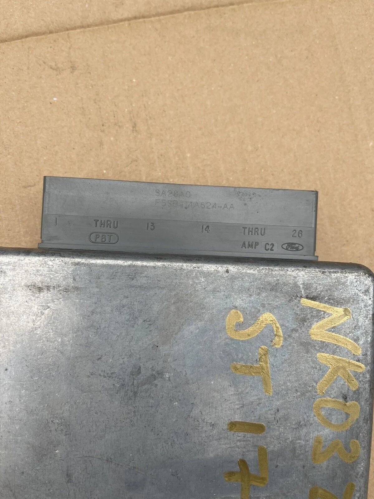FORD FOCUS ST 170 1998-2004 ENGINE CONTROL UNIT MODULE ECU F5SB14A624AA - Image 2