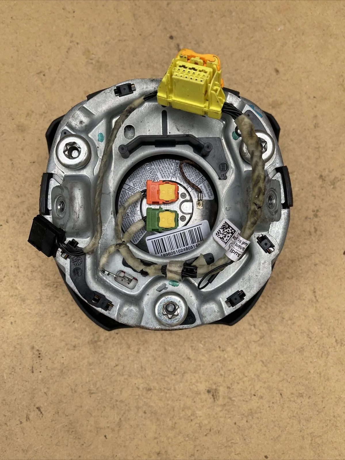 GENUINE DRIVER RIGHT STEERING WHEEL AIRBAG AUDI A3 S3 8P 8P0880201BJ 6PS - Image 5