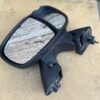 RENAULT VAUXHALL VIVARO RIGHT DRIVER SIDE FRONT DOOR MANUAL WING MIRROR E2020022 - Image 3