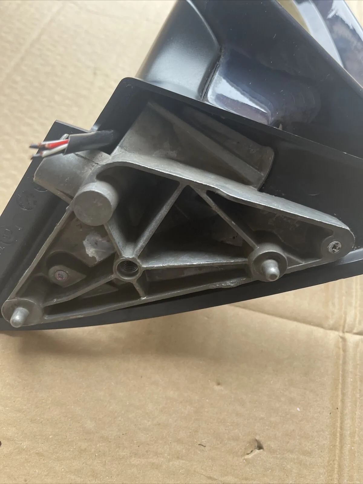 AUDI A4 LEFT PASSENGER SIDE DOOR ELECTRIC WING MIRROR E1010681 MISSING CABLE - Image 6
