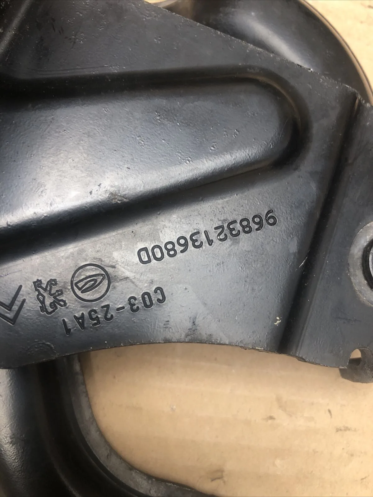 PEUGEOT 3008 MK1 Right Side Tailgate Bootlid Hinge GENUINE OEM 9683213680D - Image 5