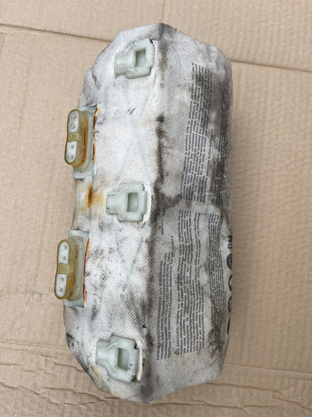VAUXHALL ASTRA H MK5 2004-2012 PASSENGER SIDE DASH AIRBAG 13168095 24451349 - Image 6