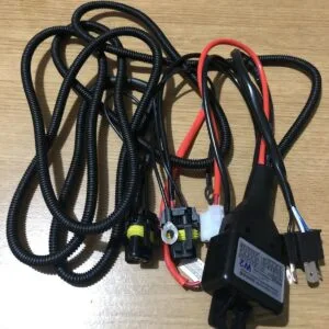Harness Universal W2 Car Fog Light Wiring Harness controller Kit 12V/35W/55W