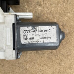 Alternative view of AUDI A6 S6 C6 04-11 REAR LEFT PASSENGER SIDE WINDOW MOTOR REGULATOR 4F0959801C