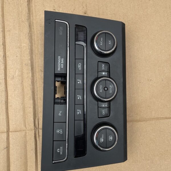 SEAT LEON 2012-0221 HEATER CLIMATE CONTROL SWITCH PANEL 5F0907044D 5HB01121520 - Image 2