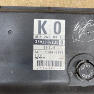 Alternative view of SUZUKI SWIFT III ENGINE CONTROL MODULE UNIT 3392062J0 MB1123000381 M132WDMTEU