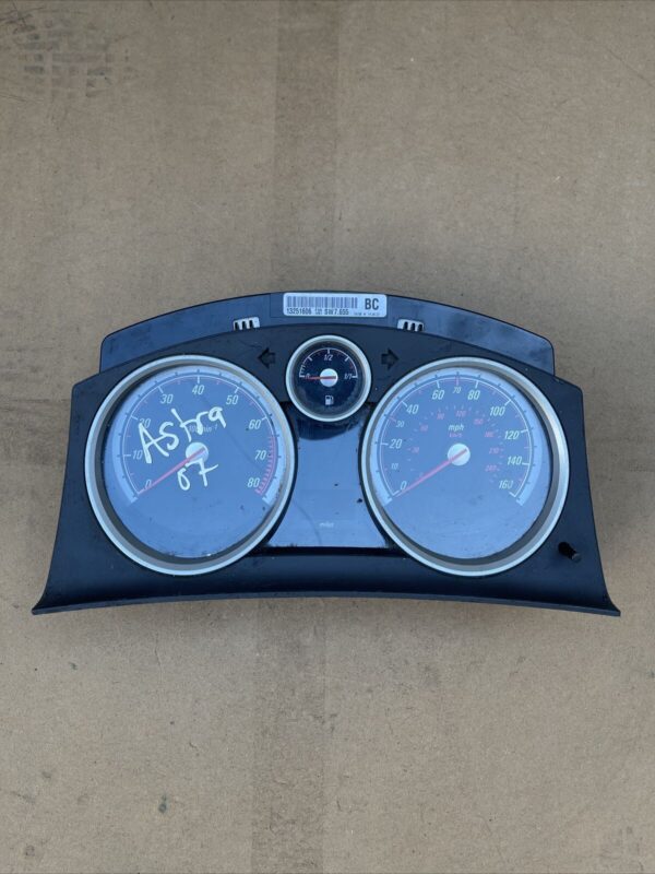 VAUXHALL ASTRA H 2004-2010 SPEEDO HEAD INSTRUMENT CLUSTER A2C53164392 13251606