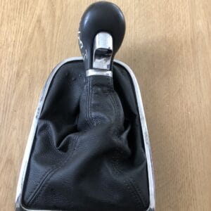 Alternative view of VAUXHALL ASTRA J 2009 2015 MANUEL GEAR LEVER SHIFTER TRIM LEATHER KNOB 55565903
