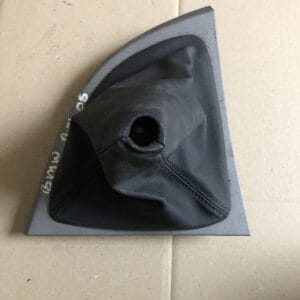 2005 BMW 1 E81 E87 GEAR SHIFTER SURROUND TRIM COVER OEM 7129144