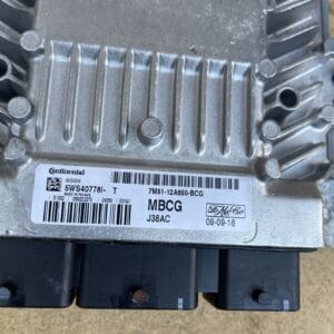 Alternative view of FORD FOCUS C-MAX ECU ENGINE CONTROL UNIT MODULE 7M51-12A650-BCG 5WS407781-T